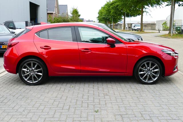 Mazda 3 2.0 SkyActiv-G 120 SkyLease+. Camera, Navi, Stoel&StuurVerw, Full Led, 18"LMV