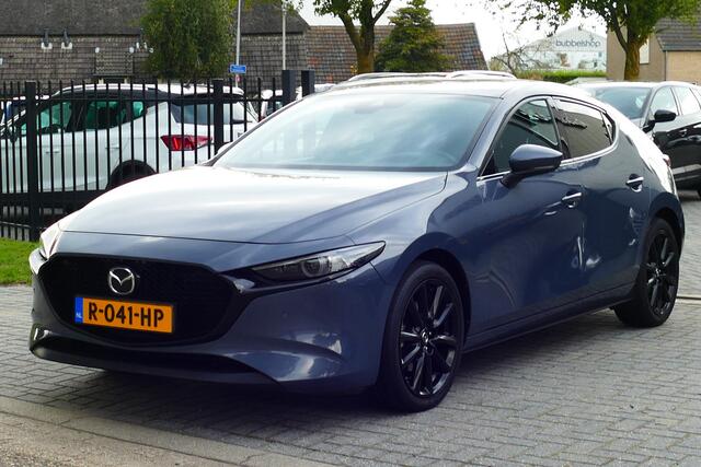 Mazda 3 2.0 e-SkyActiv-X M Hybrid 186 Luxury. 360 Camera, Stoel&StuurVerw, Full Led, 18"LMV, Haak 1300kg