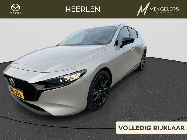 Mazda 3 2.5 e-SkyActiv-G M Hybrid 140 PK Homura | Rijklaar | Apple Carplay | Parkeersensor | Stoelverwarming