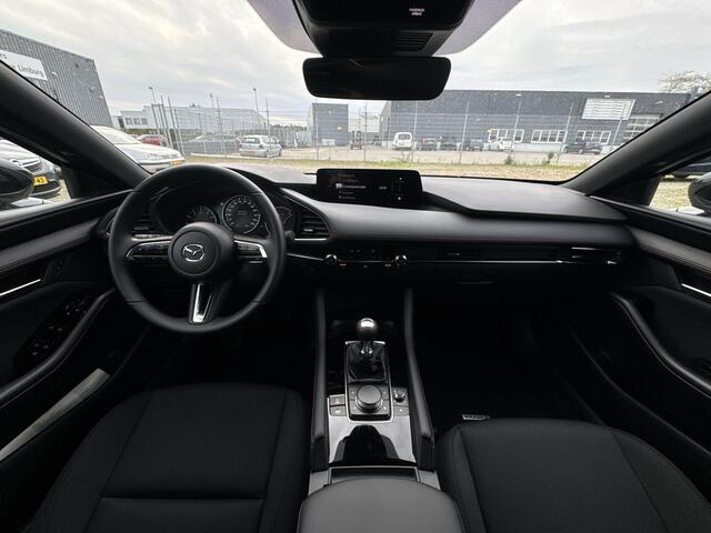Mazda 3 2.5 e-SkyActiv-G M Hybrid 140 PK Homura | Rijklaar | Apple Carplay | Parkeersensor | Stoelverwarming