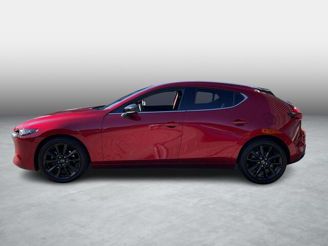 Mazda 3 2.5 e-SkyActiv-G M Hybrid 140 Homura , Navi, Clima, Cruise, Stoelverwarming, Camera, Apple Carplay, Android Auto, LMV 18 Inch, PDC