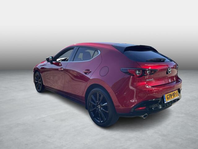 Mazda 3 2.5 e-SkyActiv-G M Hybrid 140 Homura , Navi, Clima, Cruise, Stoelverwarming, Camera, Apple Carplay, Android Auto, LMV 18 Inch, PDC
