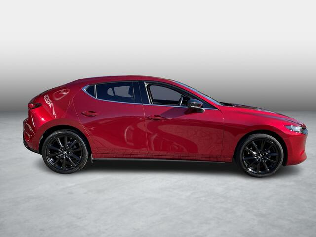 Mazda 3 2.5 e-SkyActiv-G M Hybrid 140 Homura , Navi, Clima, Cruise, Stoelverwarming, Camera, Apple Carplay, Android Auto, LMV 18 Inch, PDC
