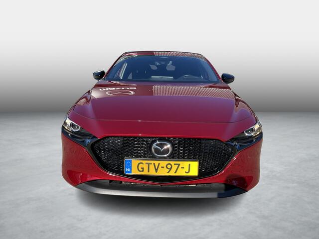 Mazda 3 2.5 e-SkyActiv-G M Hybrid 140 Homura , Navi, Clima, Cruise, Stoelverwarming, Camera, Apple Carplay, Android Auto, LMV 18 Inch, PDC