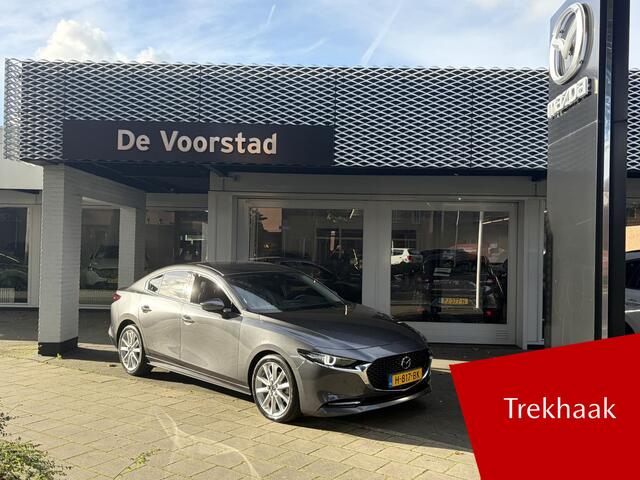 Mazda 3 2.0 e-SkyActiv-X Mild Hyb. 180PK Luxury Automaat | leder | Ned. auto | dealer onderhouden – foto 3