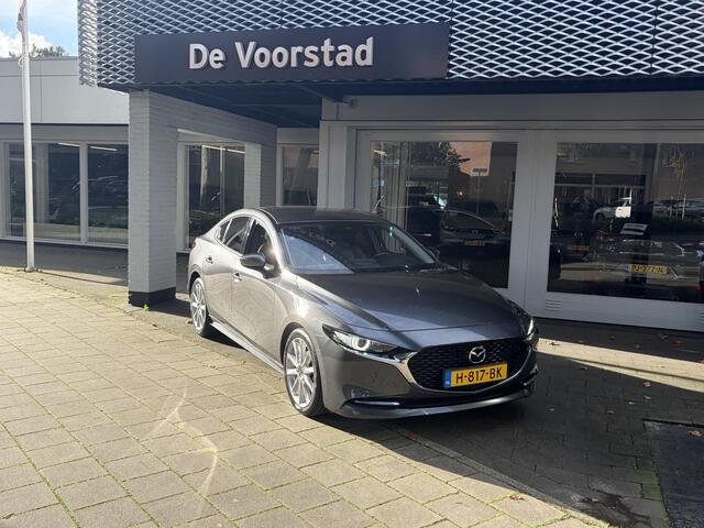 Mazda 3 2.0 e-SkyActiv-X Mild Hyb. 180PK Luxury Automaat | leder | Ned. auto | dealer onderhouden – foto 8
