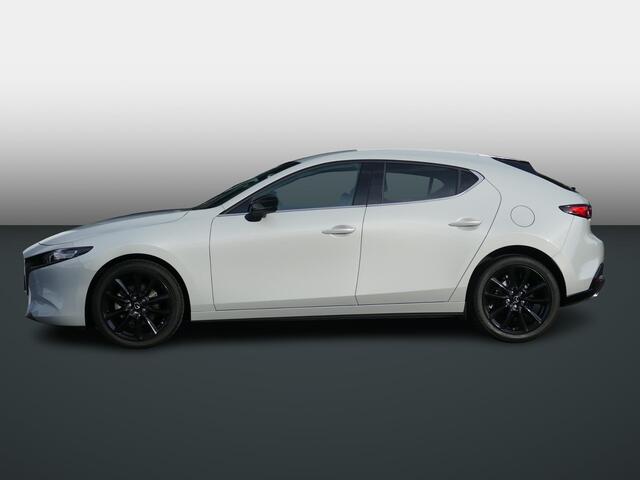Mazda 3 2.5 e-SkyActiv-G M Hybrid 140 Homura | Stoelverwarming | Carplay | Adapt. Cruise | Voorraad | – foto 2