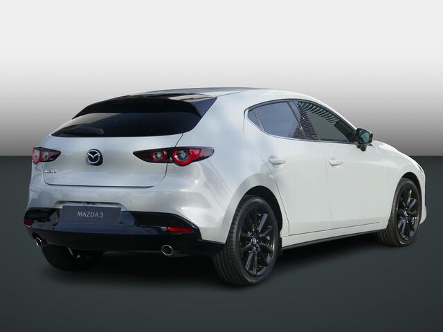 Mazda 3 2.5 e-SkyActiv-G M Hybrid 140 Homura | Stoelverwarming | Carplay | Adapt. Cruise | Voorraad | – foto 3