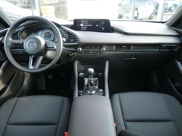 Mazda 3 2.5 e-SkyActiv-G M Hybrid 140 Homura | Stoelverwarming | Carplay | Adapt. Cruise | Voorraad | – foto 10