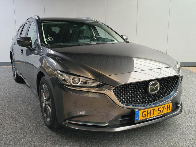 Mazda 6 Sportbreak 2.0 SkyActiv-G 165 Business AUTOMAAT + trekhaak afneembaar Rijklaar + 12 maanden Bovag-garantie Henk Jongen Auto's in Helmond, al 50 jaar service zoals 't hoort!