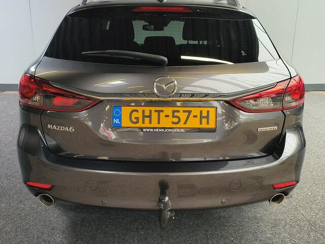 Mazda 6 Sportbreak 2.0 SkyActiv-G 165 Business AUTOMAAT + trekhaak afneembaar Rijklaar + 12 maanden Bovag-garantie Henk Jongen Auto's in Helmond, al 50 jaar service zoals 't hoort!