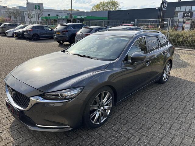 Mazda 6 2.5 SkyActiv-G 194 Signature , Automaat, Schuifdak, Leder, Adap.Cruise, 360 Camera, Stoelventilatie, Bose, LMV 19 Inch, HUD, PDC