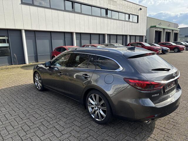 Mazda 6 2.5 SkyActiv-G 194 Signature , Automaat, Schuifdak, Leder, Adap.Cruise, 360 Camera, Stoelventilatie, Bose, LMV 19 Inch, HUD, PDC