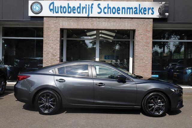 Mazda 6 2.0 SkyActiv-G 165 Skylease GT LEER BOSE CARPLAY DAB STOELVERW CRUISE NAVI CLIMA MEMORY 2xELEC.STOELEN NAP ALL-SEASON 2XPDC 17''LMV 2xKEYLESS