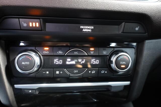 Mazda 6 2.0 SkyActiv-G 165 Skylease GT LEER BOSE CARPLAY DAB STOELVERW CRUISE NAVI CLIMA MEMORY 2xELEC.STOELEN NAP ALL-SEASON 2XPDC 17''LMV 2xKEYLESS