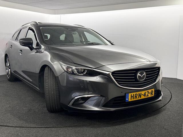 Mazda 6 Sportbreak 2.5 SkyActiv-G 192 GT-M / 1e eig / Voll. historie / Schuifdak / Leder / Navigatie / Automaat