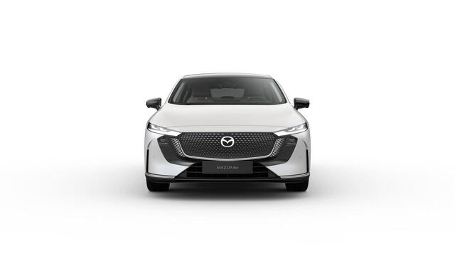 Mazda 6 6e Takumi Long Range 80 kWh / Crystal White Pearl / Warm Beige kunstleder