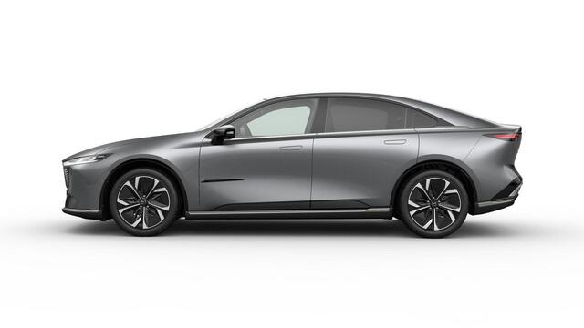Mazda 6 6e Takumi Long Range 80 kWh / Machine Grey / Zwart kunstleder
