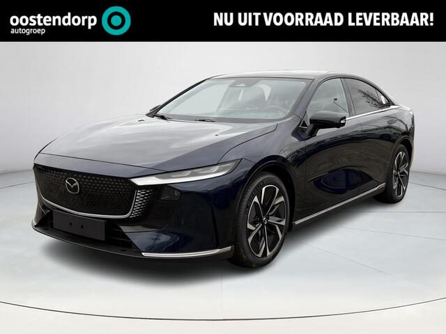 Mazda 6 6e Takumi Long Range 80 kWh | Zwart leder | 360 Camera | Geheugenstoelen | Panorama Dak | Headupdisplay | Adaptieve Cruise control | Sony premium audio | Dodehoeksensoren | Trekhaak |
