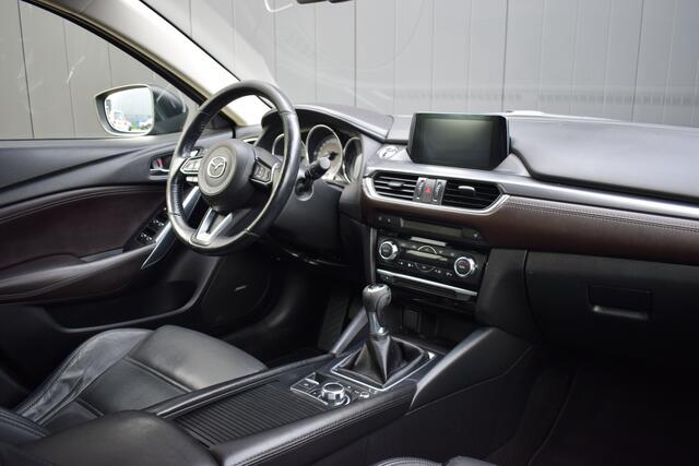 Mazda 6 Sportbreak 2.0 SkyActiv-G GT-M Line LED | Zwart Leder | Elek. Stoelen | Bose | Camera | 19 Inch LMV