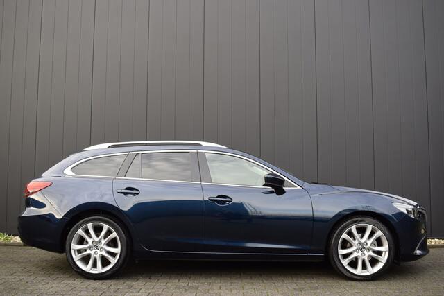 Mazda 6 Sportbreak 2.0 SkyActiv-G GT-M Line LED | Zwart Leder | Elek. Stoelen | Bose | Camera | 19 Inch LMV