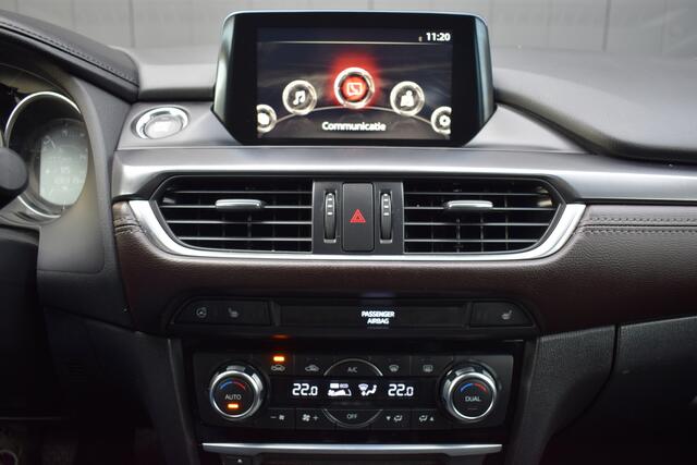 Mazda 6 Sportbreak 2.0 SkyActiv-G GT-M Line LED | Zwart Leder | Elek. Stoelen | Bose | Camera | 19 Inch LMV