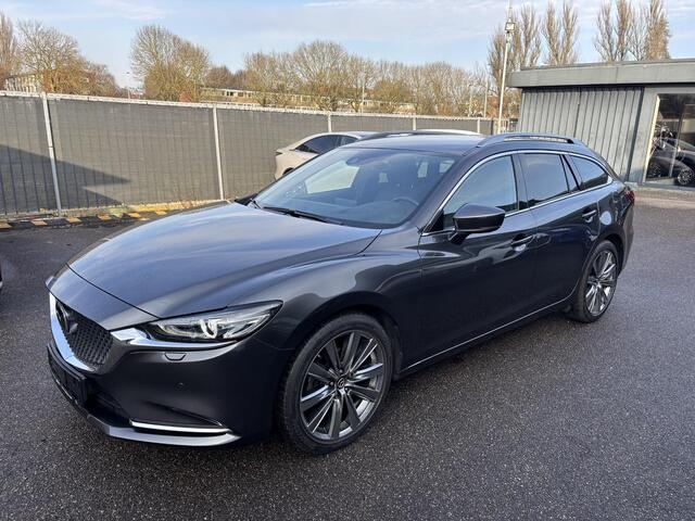 Mazda 6 Sportbreak 2.5 SkyActiv-G 194 Signature , Automaat, Trekhaak, Leder, Adap.Cruise, 360 Camera, LMV 19 Inch, Bose, HUD, Navi, Stuur/Stoelverwarming/Ventilatie