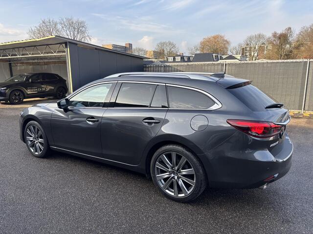 Mazda 6 Sportbreak 2.5 SkyActiv-G 194 Signature , Automaat, Trekhaak, Leder, Adap.Cruise, 360 Camera, LMV 19 Inch, Bose, HUD, Navi, Stuur/Stoelverwarming/Ventilatie