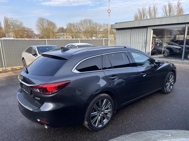 Mazda 6 Sportbreak 2.5 SkyActiv-G 194 Signature , Automaat, Trekhaak, Leder, Adap.Cruise, 360 Camera, LMV 19 Inch, Bose, HUD, Navi, Stuur/Stoelverwarming/Ventilatie
