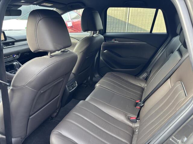 Mazda 6 Sportbreak 2.5 SkyActiv-G 194 Signature , Automaat, Trekhaak, Leder, Adap.Cruise, 360 Camera, LMV 19 Inch, Bose, HUD, Navi, Stuur/Stoelverwarming/Ventilatie