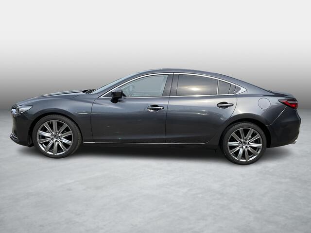 Mazda 6 Sedan 2.5 SkyActiv-G 194 Luxury , Automaat, Schuif-/Kanteldak, Leder, 360 Camera, Bose, Adap.Cruise, Stoel/Stuurverwarming, Stoelventilatie, LMV 19 Inch, PDC, LKA