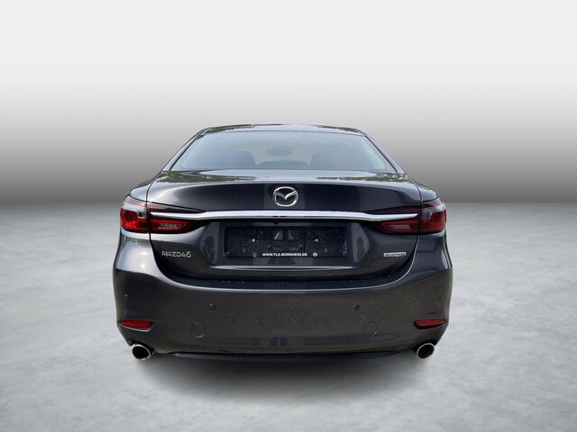 Mazda 6 Sedan 2.5 SkyActiv-G 194 Luxury , Automaat, Schuif-/Kanteldak, Leder, 360 Camera, Bose, Adap.Cruise, Stoel/Stuurverwarming, Stoelventilatie, LMV 19 Inch, PDC, LKA