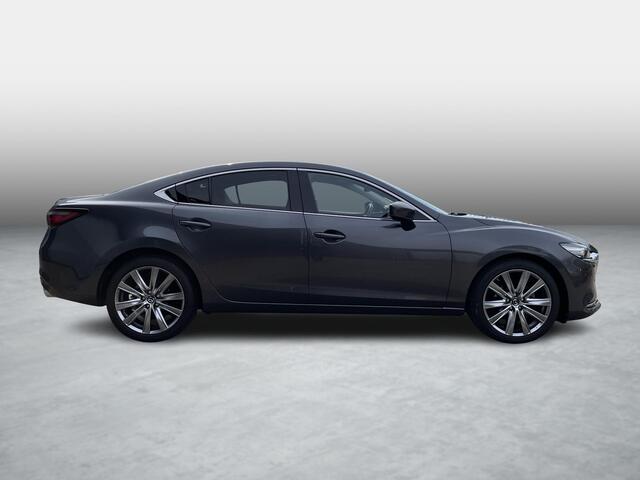 Mazda 6 Sedan 2.5 SkyActiv-G 194 Luxury , Automaat, Schuif-/Kanteldak, Leder, 360 Camera, Bose, Adap.Cruise, Stoel/Stuurverwarming, Stoelventilatie, LMV 19 Inch, PDC, LKA