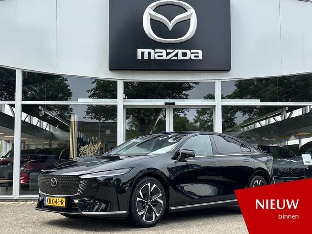 Mazda 6 6e Takumi 68.8 kWh NL- Auto, Btw, Navigatie, Apple Carplay /Android Auto. Leer pakket, Panorama dak, 360 Camera, Stoelverwarming, Stoelventilatie, Keyless, Elektr-a-klep.