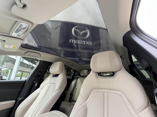 Mazda 6 6e Takumi 68.8 kWh NL- Auto, Btw, Navigatie, Apple Carplay /Android Auto. Leer pakket, Panorama dak, 360 Camera, Stoelverwarming, Stoelventilatie, Keyless, Elektr-a-klep.