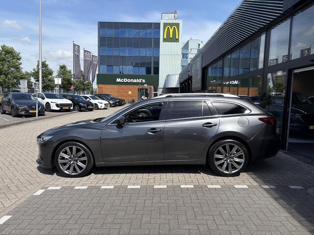 Mazda 6 Sportbreak 2.5 SkyActiv-G 194 Signature Dealer onderhouden / Sunroof / Navi / Meest luxe uitvoering!