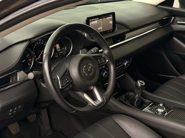 Mazda 6 Sportbreak 2.0 SkyActiv-G 165 Business Comfort | Leder | ACC | Head Up | Trekhaak | Stoelverwarming / Verkoeling | 360 | Bose |