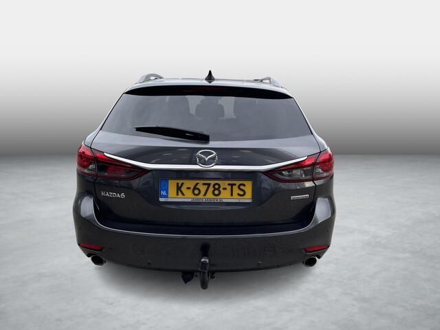 Mazda 6 Sportbreak 2.0 SkyActiv-G 165 Business , Automaat, Trekhaak, Leder, Bose, Adap.Cruise, Clima, Stoel/Stuurverwarming, Stoelventilatie, 360 Camera, Apple Carplay, Android Auto, LMV 19 Inch,