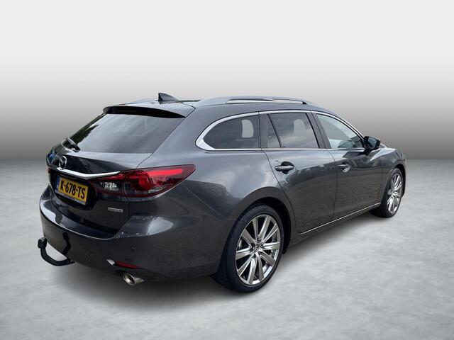Mazda 6 Sportbreak 2.0 SkyActiv-G 165 Business , Automaat, Trekhaak, Leder, Bose, Adap.Cruise, Clima, Stoel/Stuurverwarming, Stoelventilatie, 360 Camera, Apple Carplay, Android Auto, LMV 19 Inch,