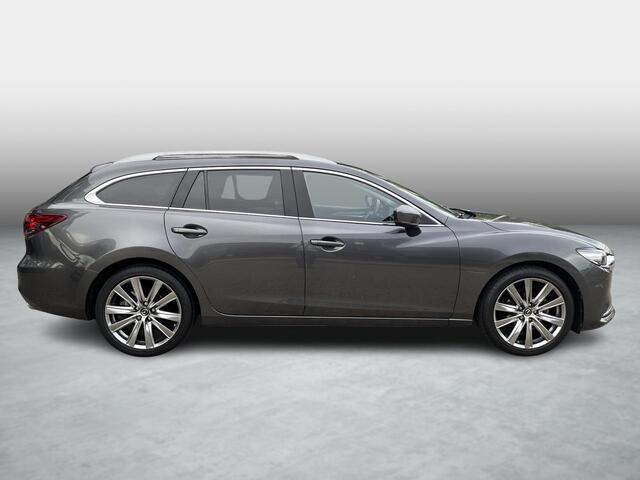 Mazda 6 Sportbreak 2.0 SkyActiv-G 165 Business , Automaat, Trekhaak, Leder, Bose, Adap.Cruise, Clima, Stoel/Stuurverwarming, Stoelventilatie, 360 Camera, Apple Carplay, Android Auto, LMV 19 Inch,