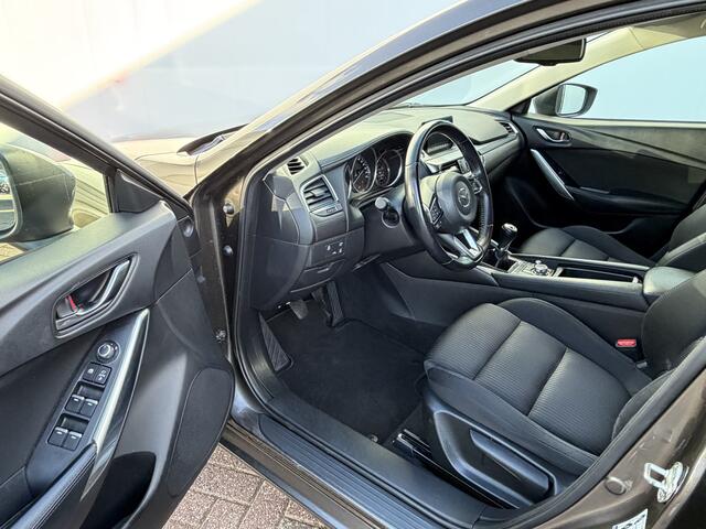 Mazda 6 2.0 SkyActiv-G 165 Skylease+ Trekhaak Cruise Carplay Stoelverwarming Navi Blis