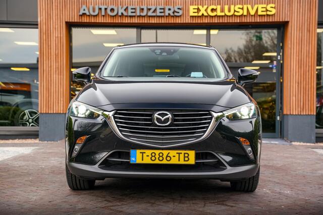 Mazda CX-3 2.0 SkyActiv-G 150 GT-M 4WD Navi Camera Cruise Stuurverw. Stoelverw. Leer Keyless