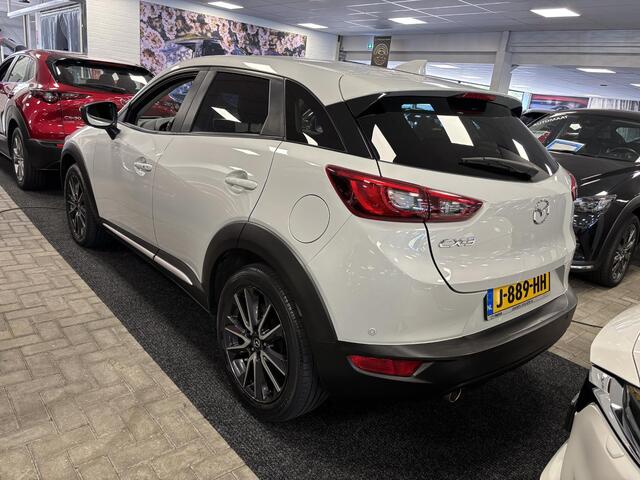 Mazda CX-3 2.0 SkyActiv-G 120 GT-M Line , Automaat, Half Leder, Navi, Apple Carplay, Cruise, Clima, Camera, PDC, LMV 18 Inch, Stoelverwarming