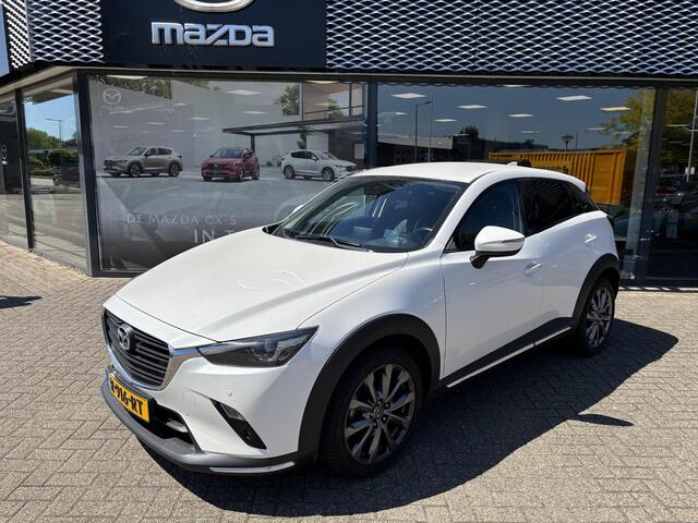 Mazda CX-3 2.0 SkyActiv-G 120 GT Luxury , Automaat, Leder, Cruise, Camera, Clima, Navi, Apple Carplay, LMV 18 Inch, All Season, PDC, HUD, Stoelverwarming