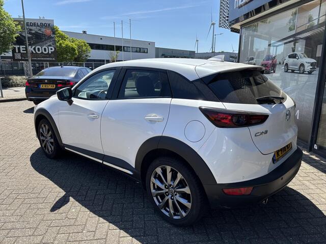 Mazda CX-3 2.0 SkyActiv-G 120 GT Luxury , Automaat, Leder, Cruise, Camera, Clima, Navi, Apple Carplay, LMV 18 Inch, All Season, PDC, HUD, Stoelverwarming