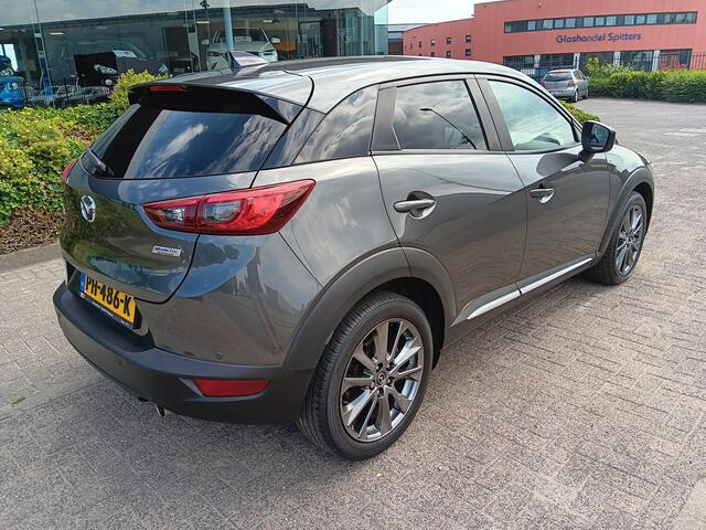 Mazda CX-3 2.0 SkyActiv-G 120 GT-Luxury AUTOMAAT, Leder, Navi, Clima, Head-up, etc. incl. 12 MND BOVAGGARANTIE
