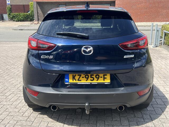 Mazda CX-3 2.0 SkyActiv-G 120 GT-M Automaat Navigatie Trekhaak Camera Leer Stoelverwarming Head-Up Bose Getint Glas Clima + Cruise Control NL Auto