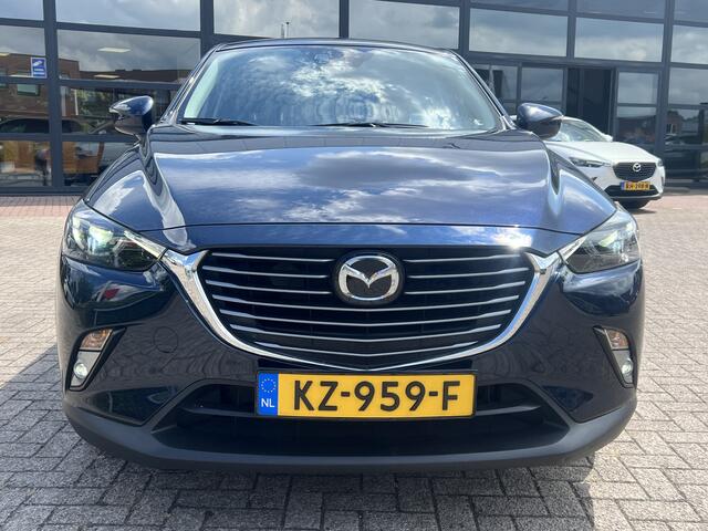 Mazda CX-3 2.0 SkyActiv-G 120 GT-M Automaat Navigatie Trekhaak Camera Leer Stoelverwarming Head-Up Bose Getint Glas Clima + Cruise Control NL Auto