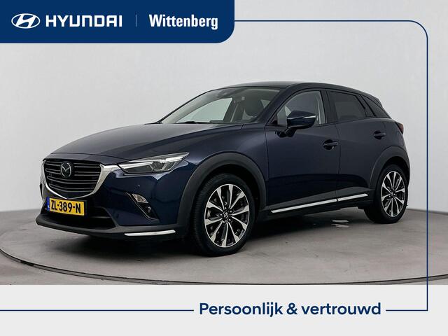 Mazda CX-3 2.0 SkyActiv-G 120 GT-M | Automaat | Navi | Cruise control | Stuur en stoelverwarming | Leder |