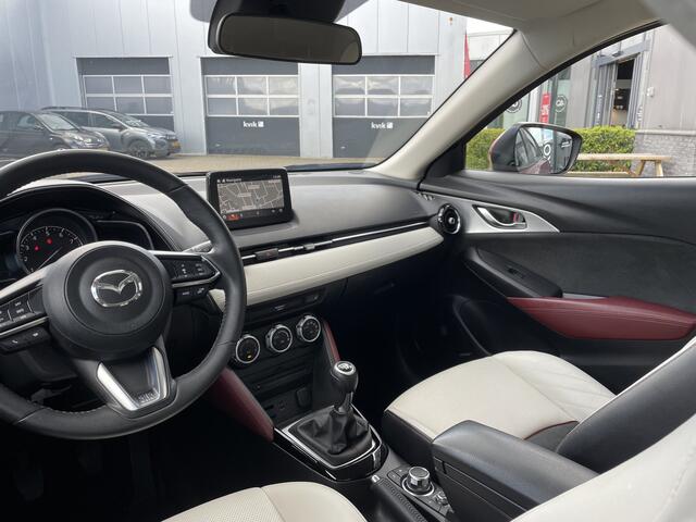 Mazda CX-3 2.0 SkyActiv-G 120 GT-M | TREKHAAK | LEDER OFF WHITE |